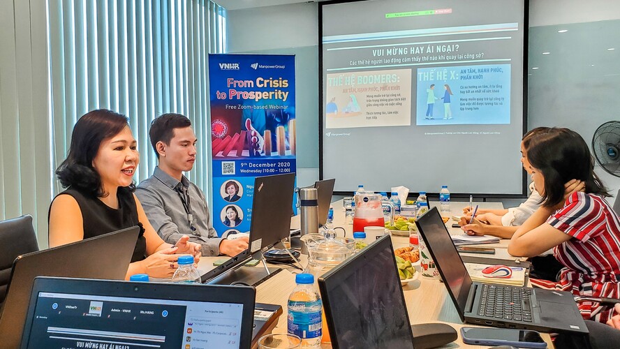 Từ Khủng Hoảng Đến Thịnh Vượng: ManpowerGroup Việt Nam phối hợp với VNHR tổ chức hội thảo trực tuyến nhằm chia sẻ cách các công ty tìm được cơ hội trong khủng hoảng