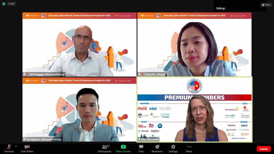 Diễn giả webinar Manpower Vietnam