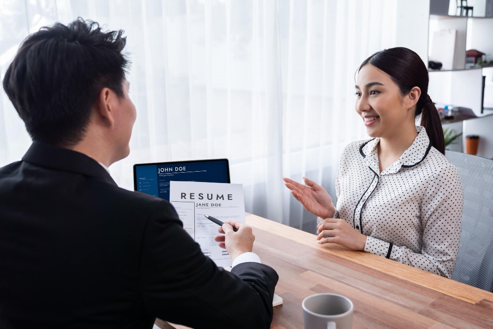 Ứng viên đang áp dụng kể chuyện bằng CV để trình bày thành tích