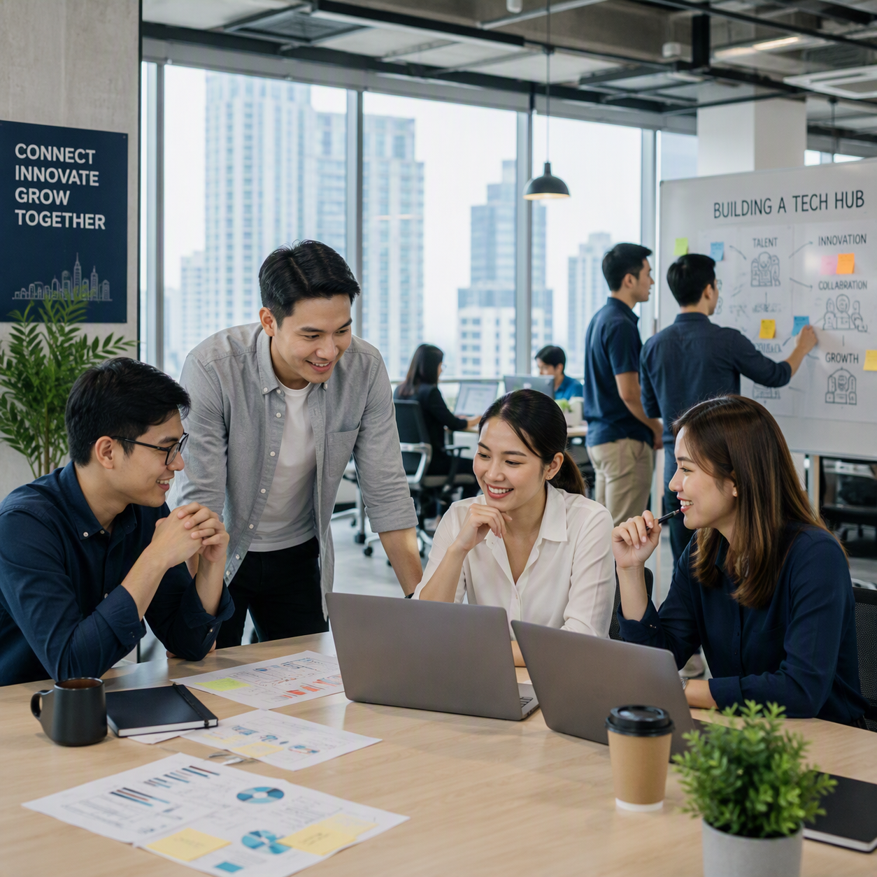build a tech hub