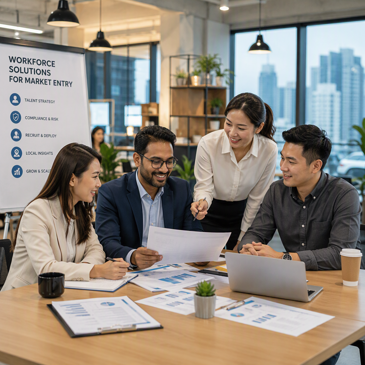 workforce solution for market entry