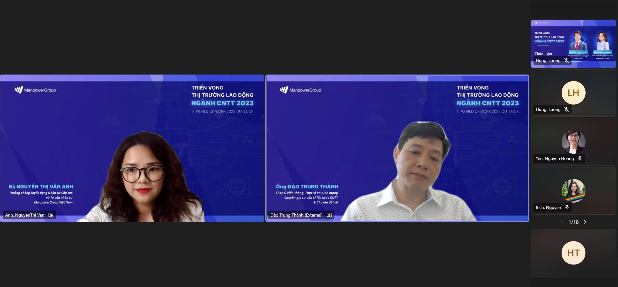 ManpowerGroup Vietnam shared 7 key technological trends at "IT World of Work 2023 Outlook"
