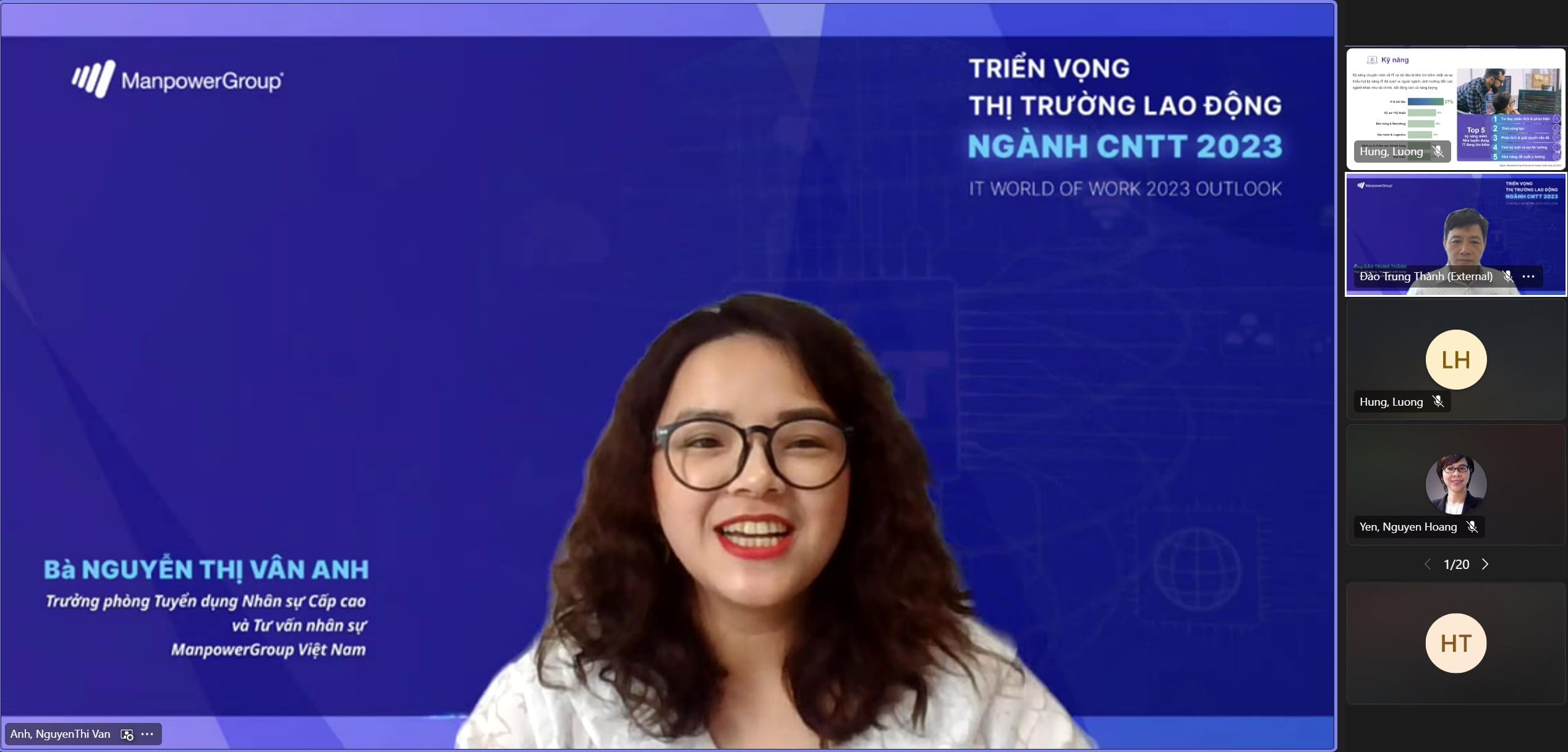 ManpowerGroup Vietnam shared 7 key technological trends at "IT World of Work 2023 Outlook"