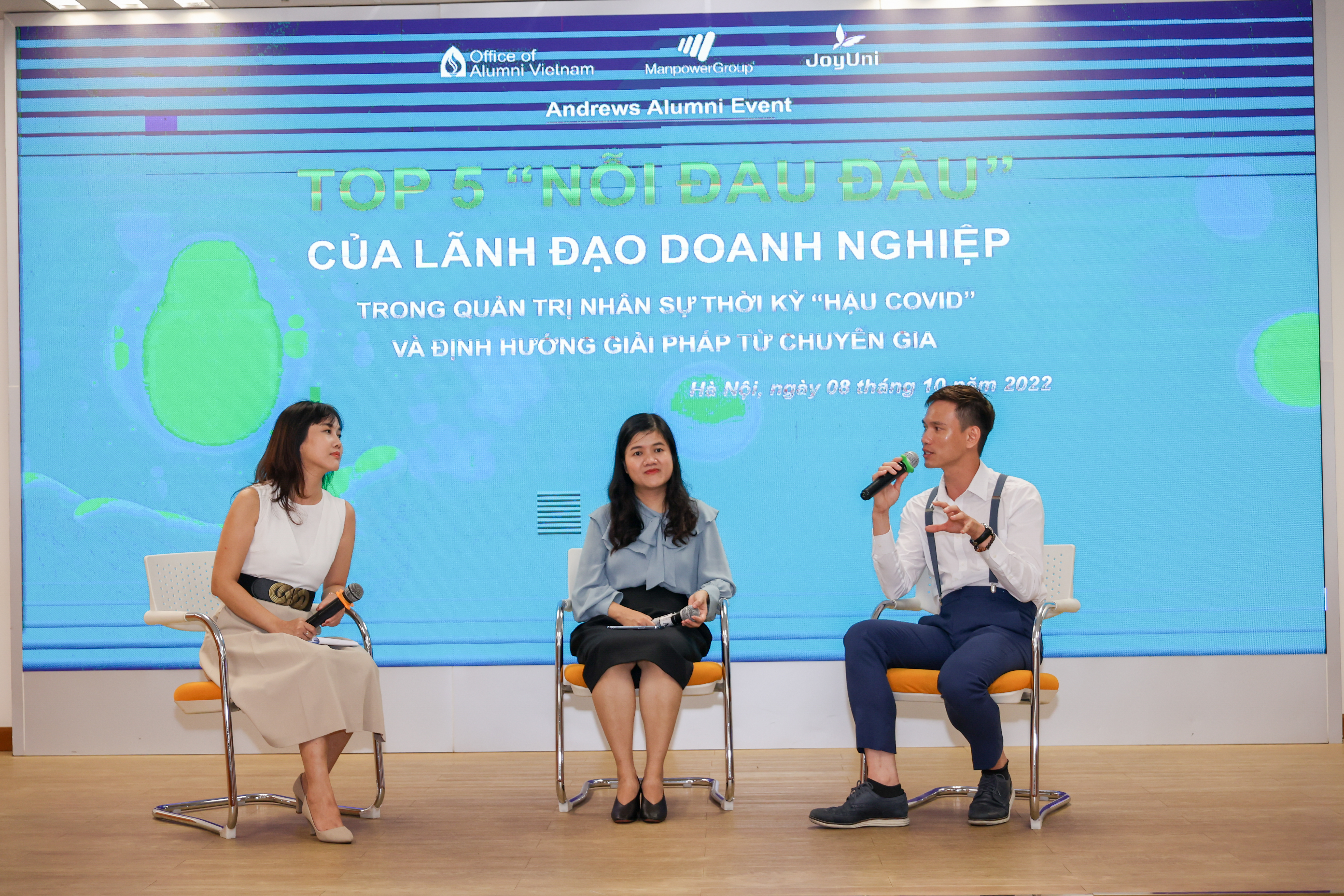 ManpowerGroup Việt Nam chia sẻ bức tranh và giải pháp cho thị trường lao động Việt Nam - cùng Andrews University