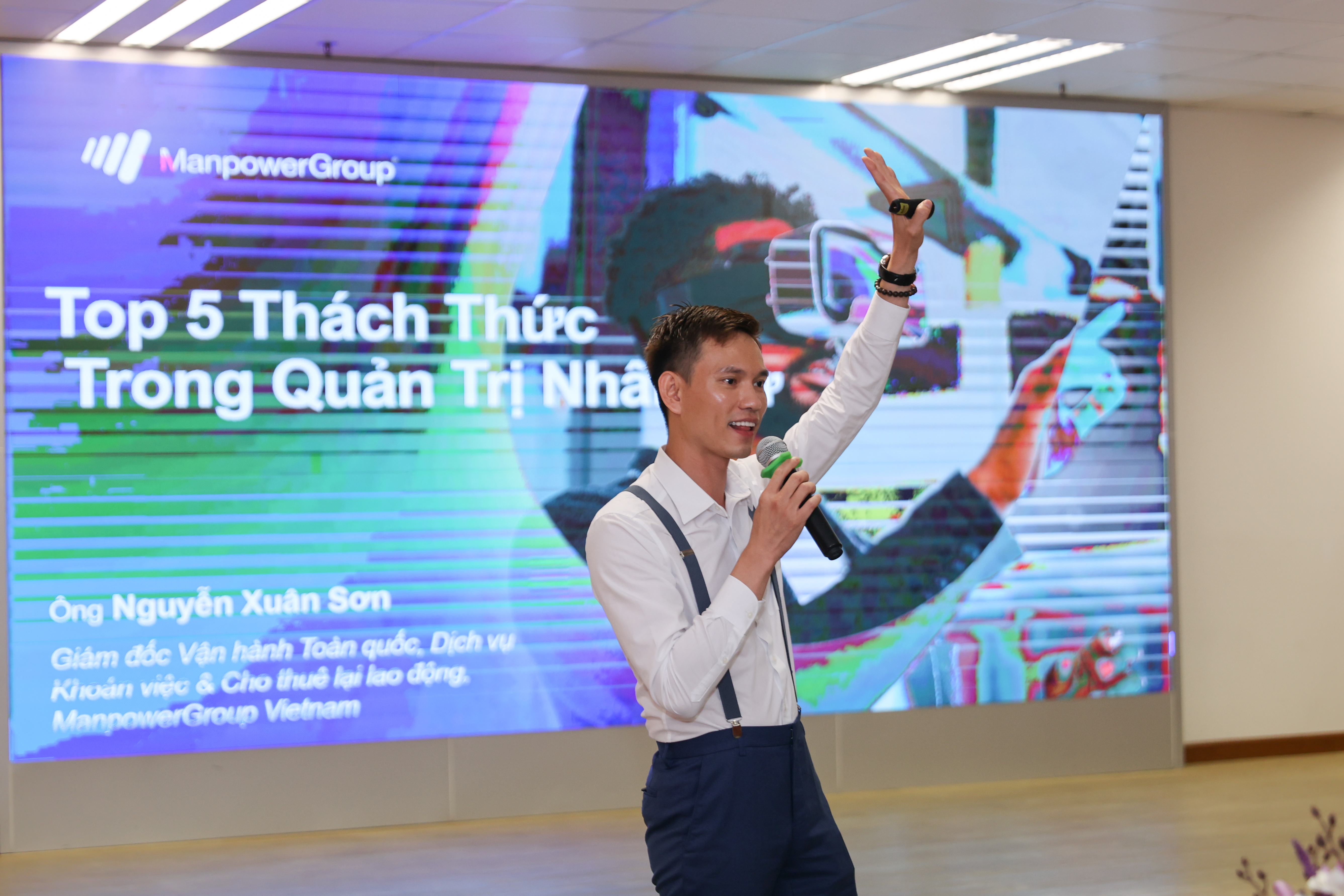 ManpowerGroup Việt Nam chia sẻ bức tranh và giải pháp cho thị trường lao động Việt Nam - cùng Andrews University