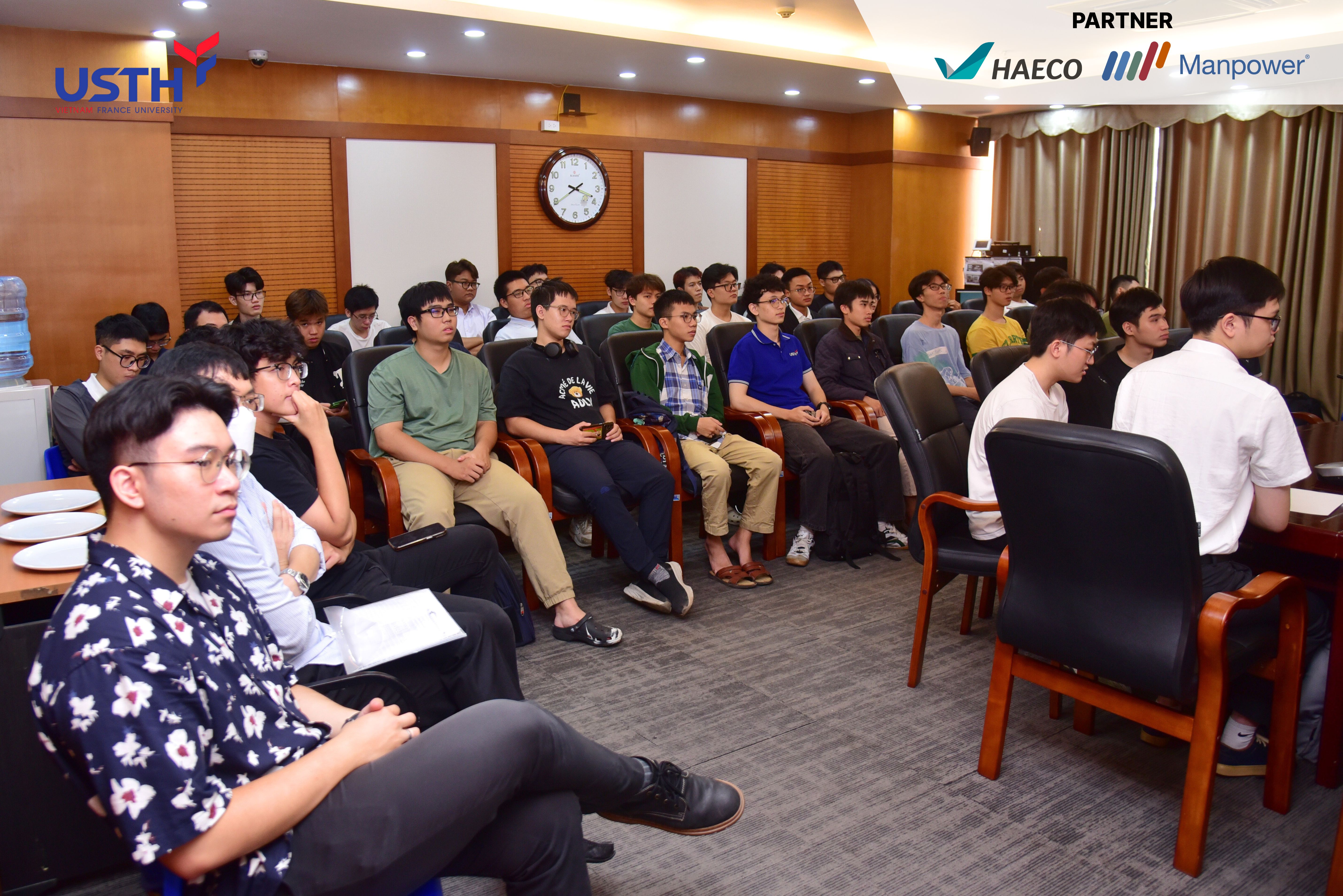 Students participating in on-site interviews and technical tests during the Aviation Career Takeoff event to fast-track their application for the Aircraft Engineer Licence Trainee (AELT) program.