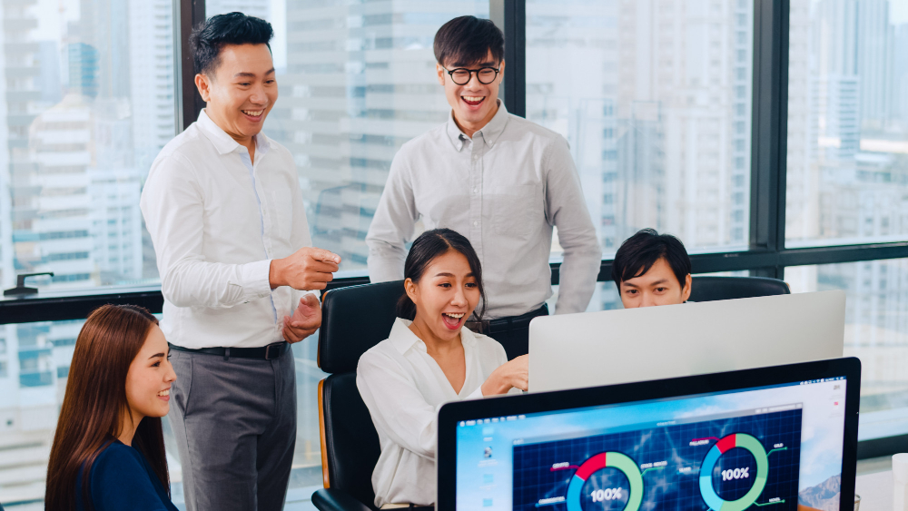 website developers working in team