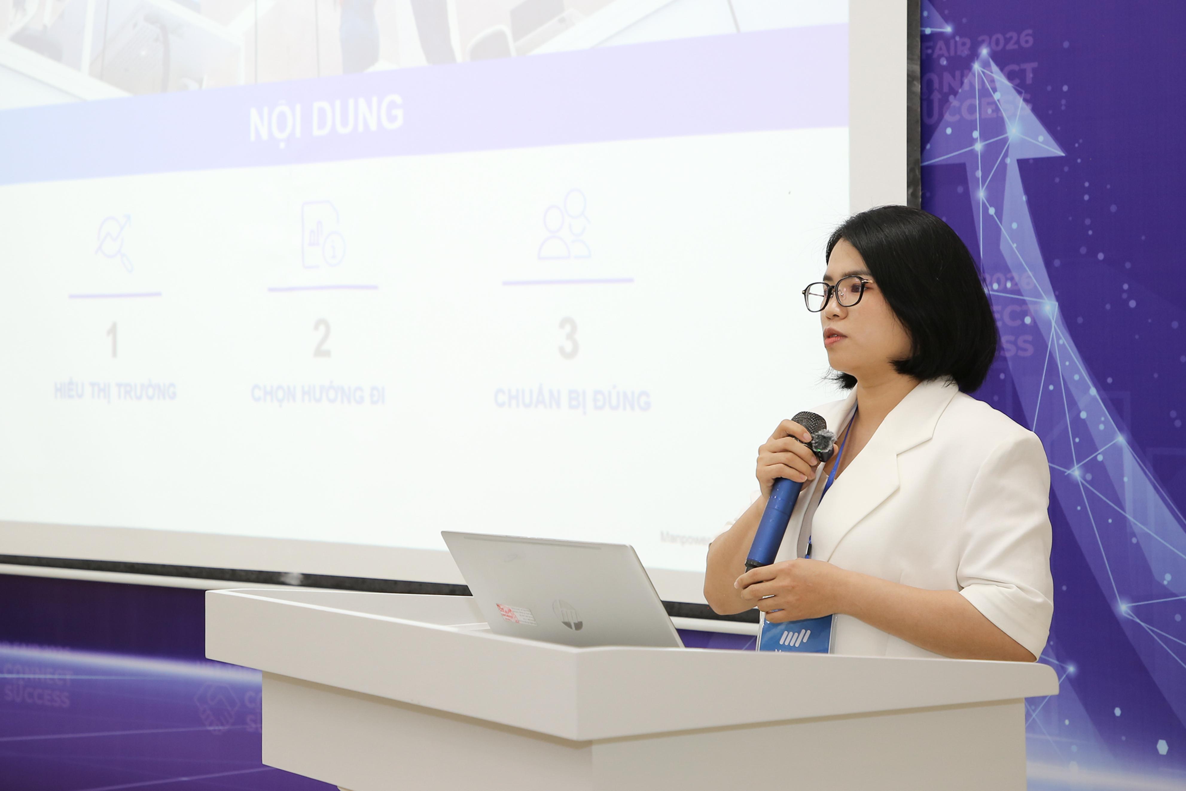 Manpower Vietnam's speaker shared insights into recruitment in technical sectors